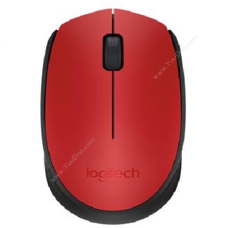 罗技 Logi LOGIM170(ONL)red 鼠标