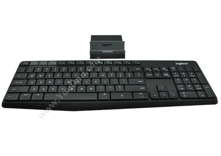 罗技 LogiK375s多设备全尺寸无线支架套装键盘