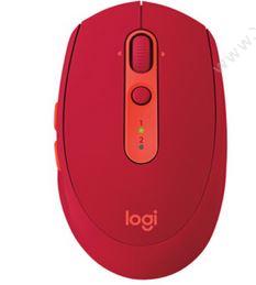 罗技 Logi多设备多任务无线M585(宝石红)鼠标