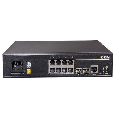 DCN ES450-10P-POE全千兆绿色智能安全接入 千兆网络交换机