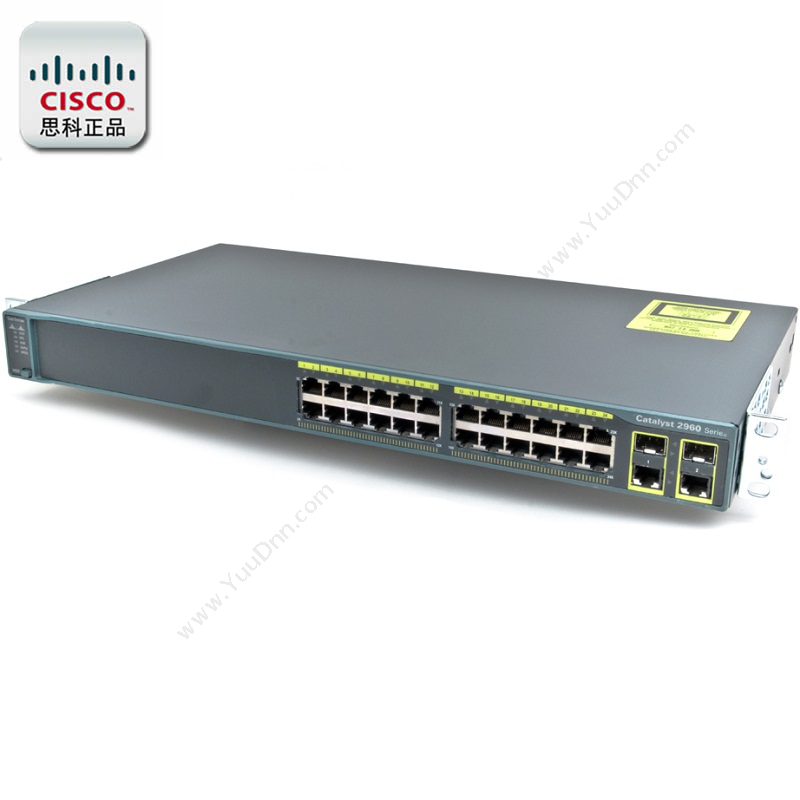 思科 Cisco2960系列二层百兆WS-C2960-48TC-L千兆网络交换机
