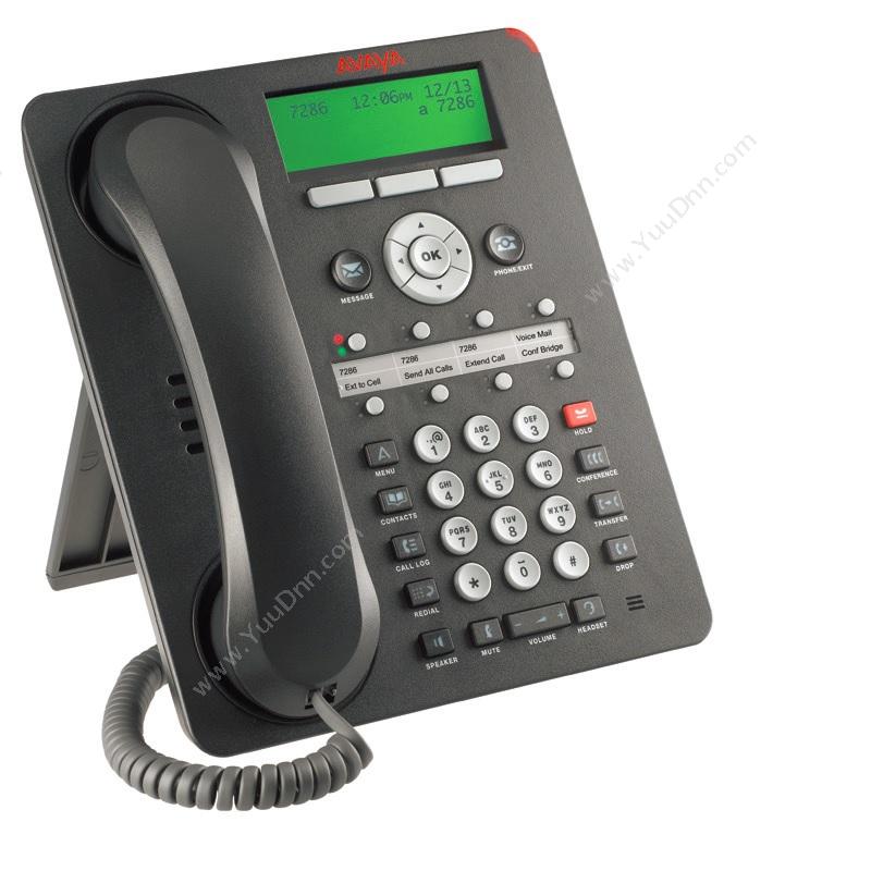 AVAYA 1608IIP高档办公电话座机液晶屏 有绳电话