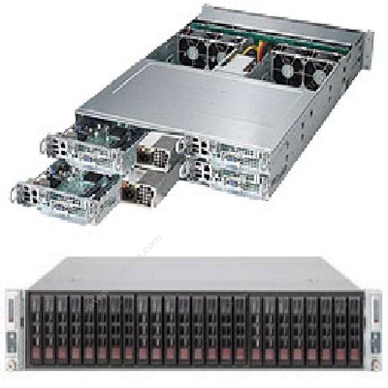 超微 SuperMicro SYS-2028TP-HC1R 准系统 机架式服务器