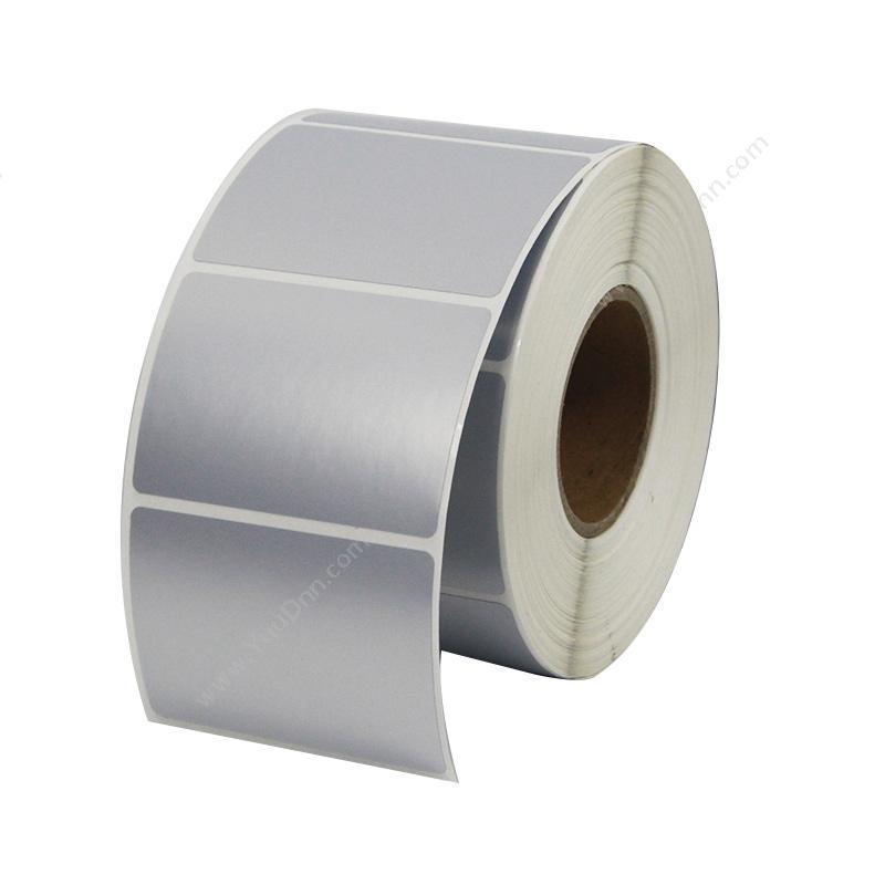 艾利 Avery 80*35mm 热敏合成夹层标签（染一色，1000PCS）银（白） 热敏纸标签