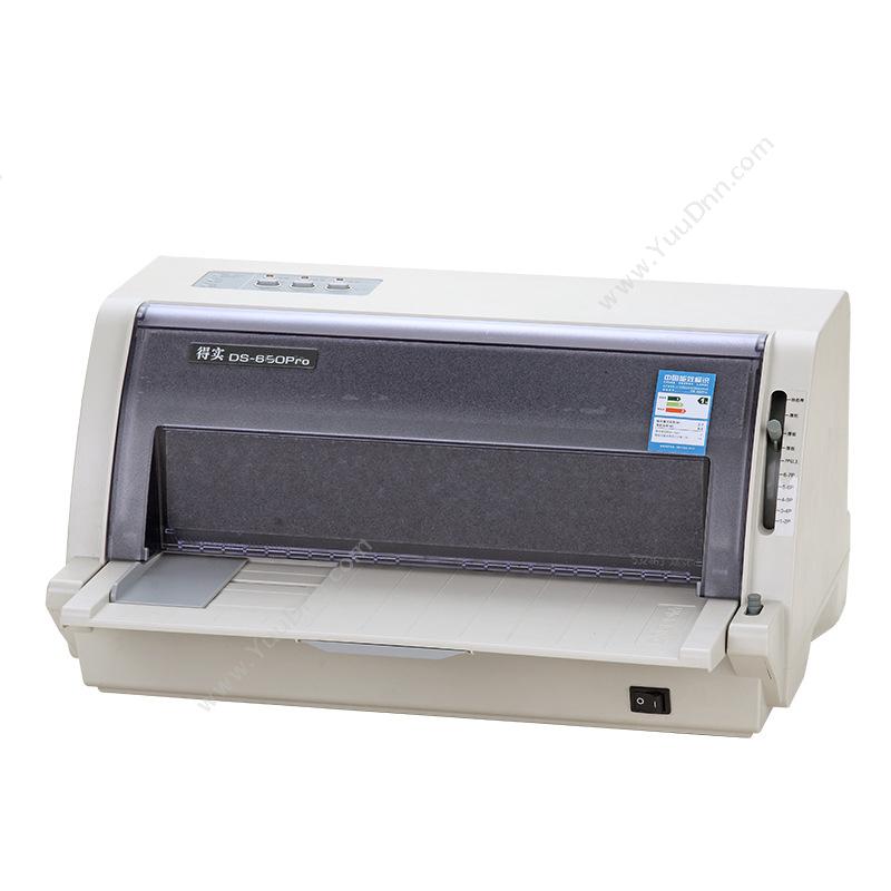 得实 Dascom DS-650PRO 平推式票据打印机（三年保修） 24针82列 商业级热转印标签机