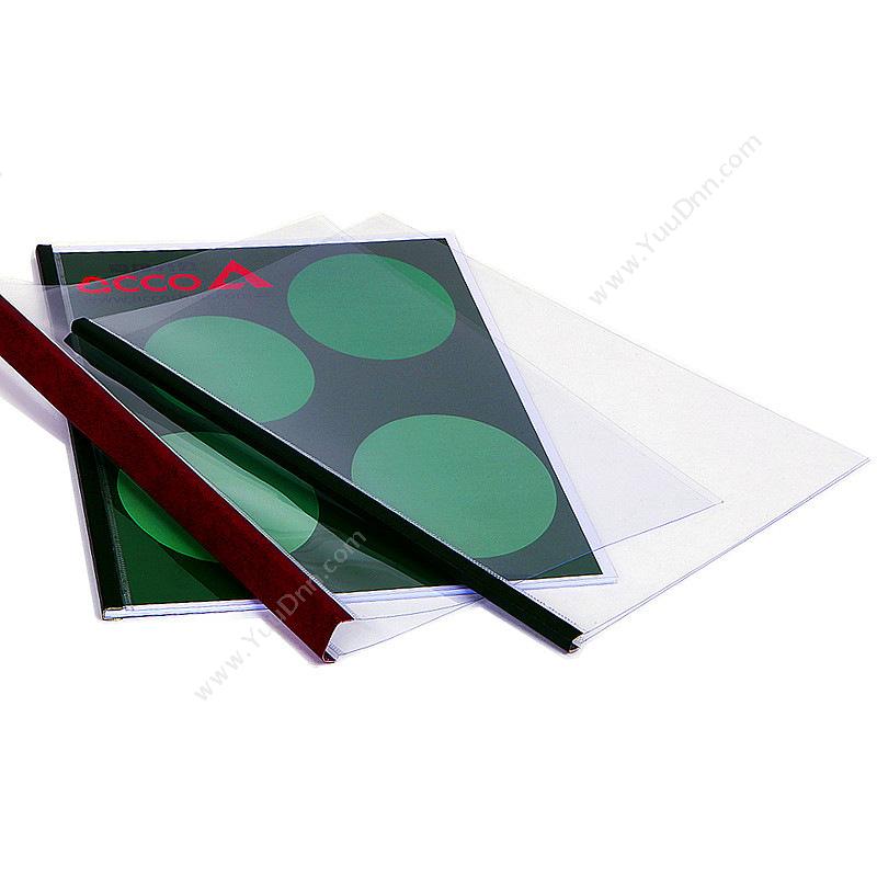 爱可 AikeA4 钢脊水晶封套 42mm（黑） 5册/包其他规格热熔封套