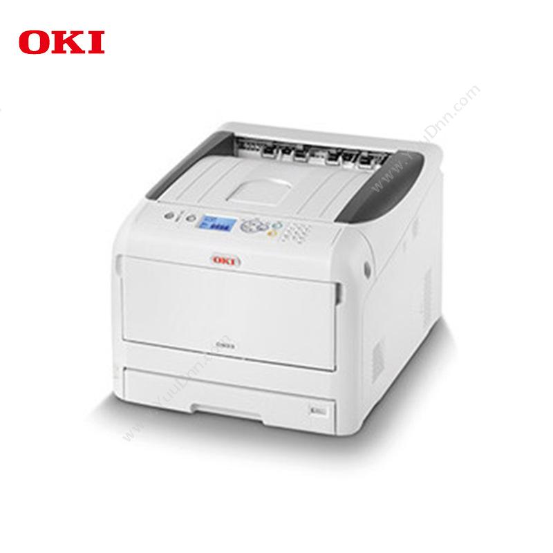 日冲 OKI C833dn 彩色页式LED打印机 A3 浅（ 灰）  单功能/有线/自动双面 针式打印机