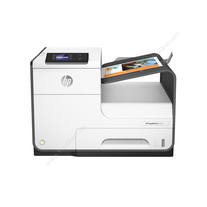 惠普 HP PageWide Pro 452dn 页宽打印机 彩色A4 （白） A4彩色喷墨打印机