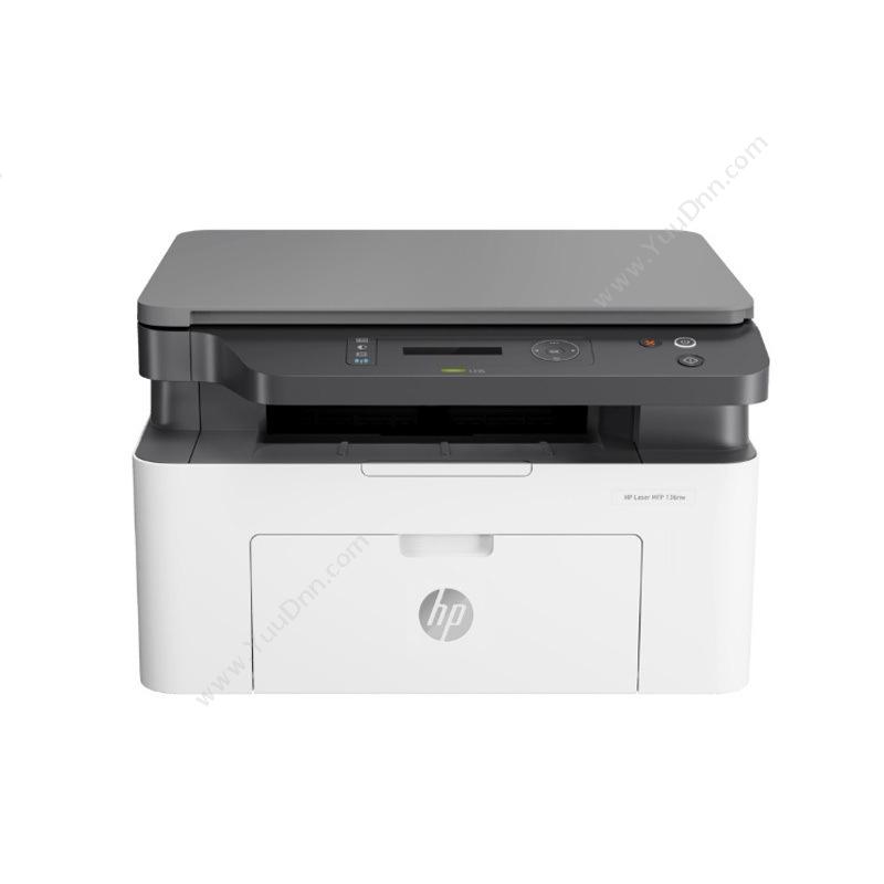 惠普 HP Laser MFP 136nw  A4(黑白)三合一无线1年保修  速度20 A4黑白激光打印机
