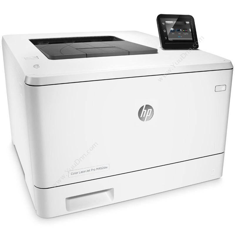 惠普 HP Color LaserJet Pro M452dw   A4彩色激光无线网络打印机自动双面1年保修  速度27/27 A4彩色激光打印机