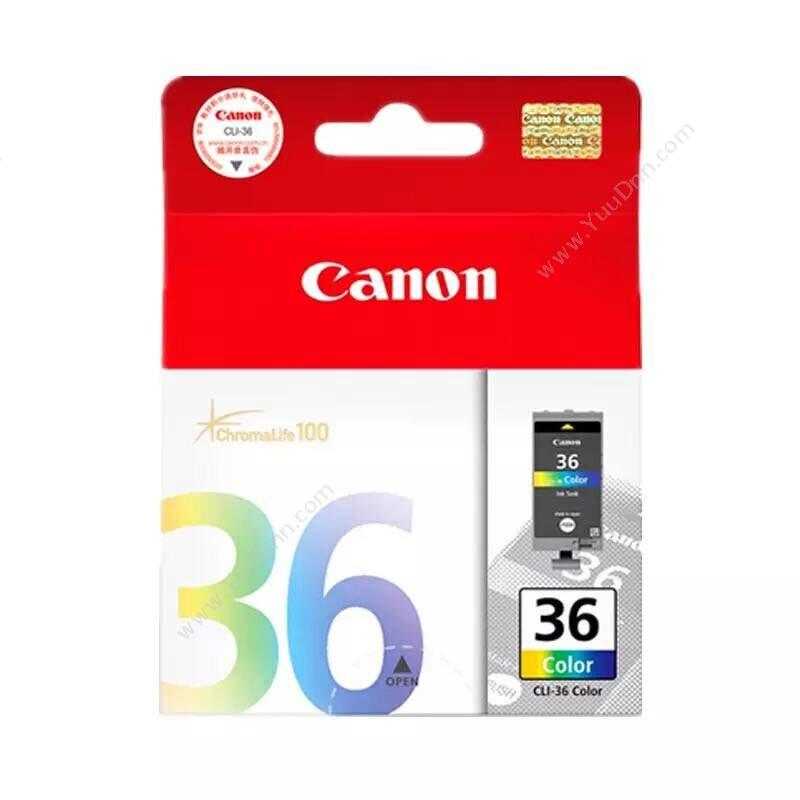 佳能 CanonCLI-36 C  12ml（彩色）（适用 PIXmA iP100）墨盒