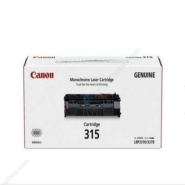 佳能 Canon CRG 315   3000页（黑）（适用 LBP3310/LBP3370） 硒鼓