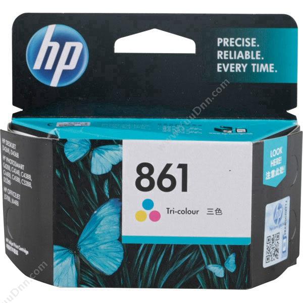 惠普 HPCB337ZZ 861号  170页 炫（彩色）（适用（彩色） 喷墨一体机用：Photosmart C4288,C4348,C4388,C4488/Officejet J5788, J6488照片打印机用：Photosmart D5368）墨盒