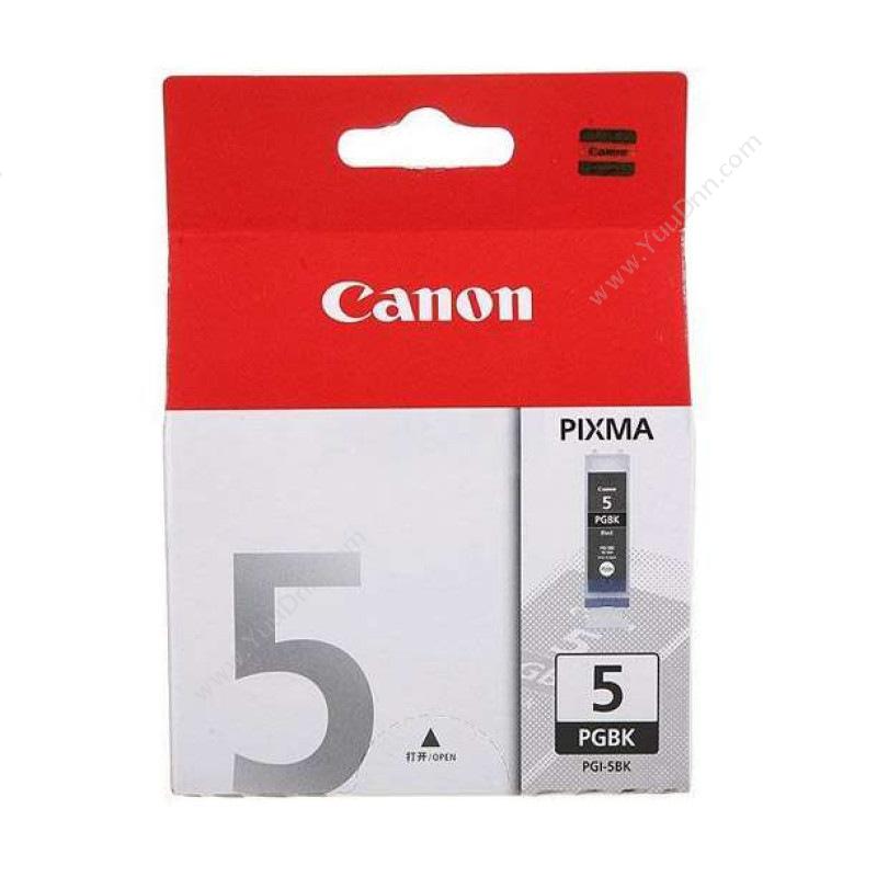 佳能 CanonPGI-5BK  26ml（黑）（适用 PIXmA iX4000、5000、mP520、610、mX700、850、mP500、ix4000)墨盒