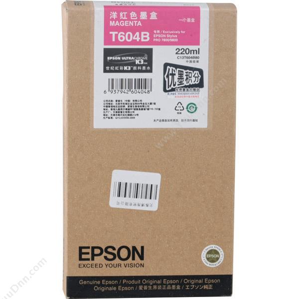 爱普生 Epson C13T604B80（红） 墨盒