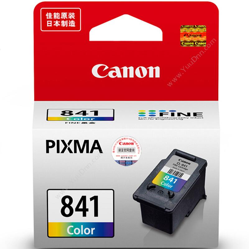 佳能 CanonCL-841  8ml（彩色）（适用 mG4180/mG3180/mG2180）墨盒