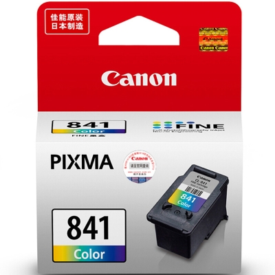 佳能 Canon CL-841  8ml（彩色）（适用 mG4180/mG3180/mG2180） 墨盒