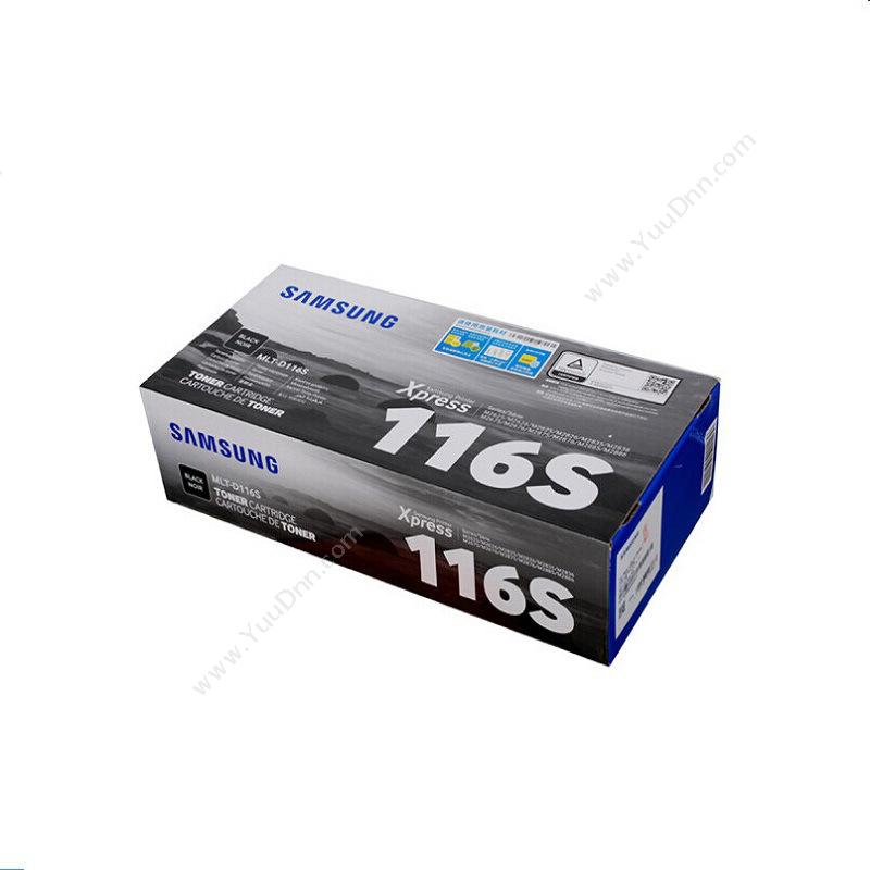三星 Samsung mLT-D116S/XIL 墨  1500页（黑）（适用 Samsung SL-m2676N/SL-m2676FH/SL-m2876HN/SL-m2626/SL-m2626D/SL-m2826ND） 墨盒