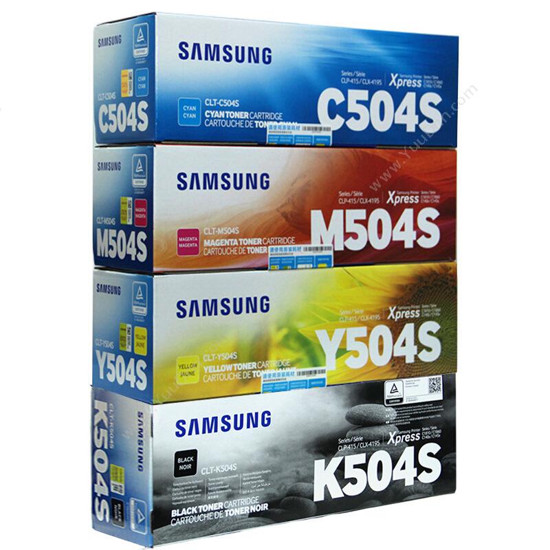 三星 Samsung CLT-K504S 墨  2500页（黑）（适用 Samsung（CLP-415N/CLX-4195N/4195FN) 墨盒
