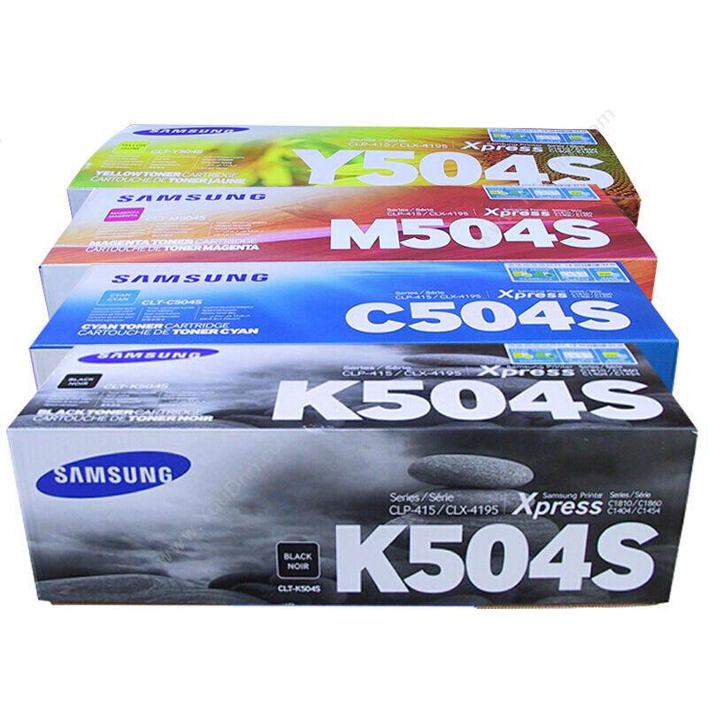 三星 Samsung CLT-K504S 墨  2500页（黑）（适用 Samsung（CLP-415N/CLX-4195N/4195FN) 墨盒
