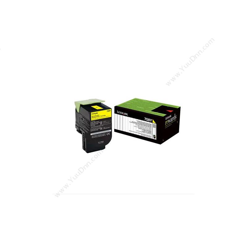 利盟 Lexmark 70C80K0 小容量（黑）碳  1000页（适用 CS410DN/CS310DN、1000页) 墨盒