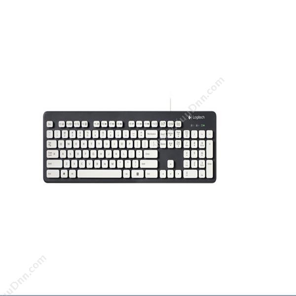 罗技 LogiK310 水键将 可水洗键盘（白）键盘