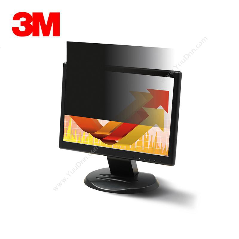 3M (黑）防窥片台式机17.3寸16：9宽屏 电脑防窥膜