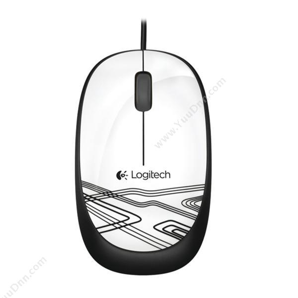 罗技 LogiM105 （白）鼠标