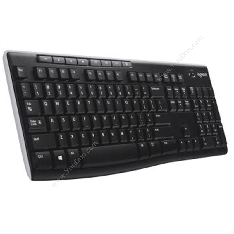 罗技 Logik270  无线键盘 （黑）键盘