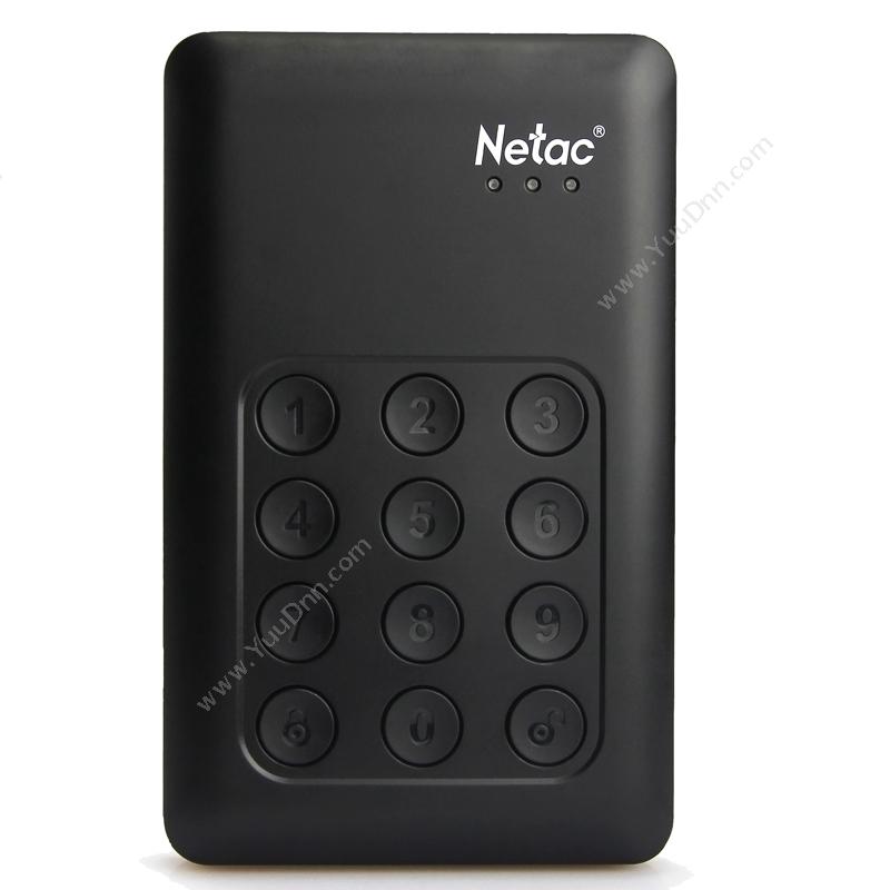 朗科 NetacK588-500G  2.5寸 USB3.0（黑）移动硬盘