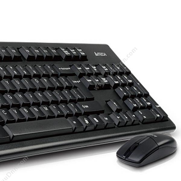双飞燕 3100N 键盘+鼠标 套装（黑） 无线键鼠套装