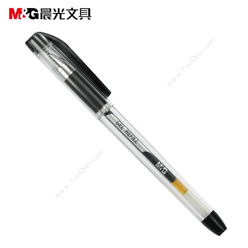 晨光文具 M&G K37  0.38 （黑） （12支/盒） 替换芯MG6100 插盖式中性笔