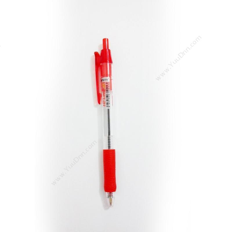 晨光文具 M&G BP8106 按动圆珠笔 12支/盒 （红） 按压式圆珠笔