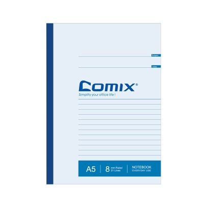 齐心 Comix C4502 办公必备线装订本 A5  混色 30页 胶装本