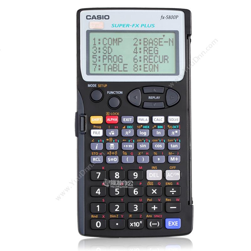 卡西欧 Casio FX-5800P 电子计算器 专业型计算器