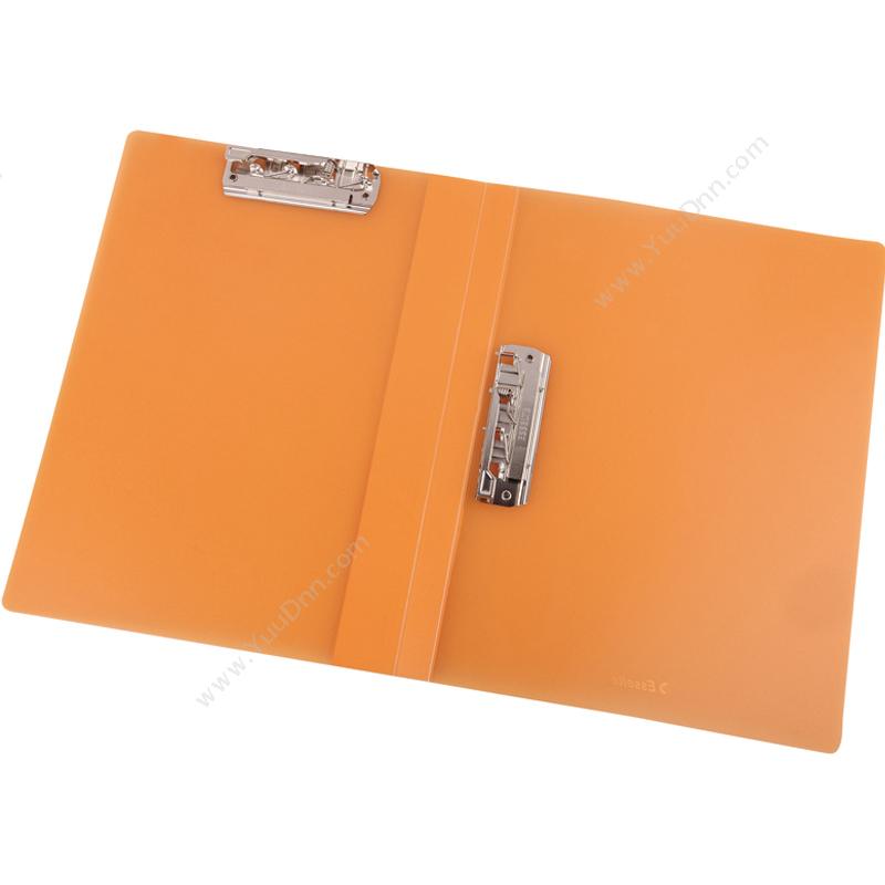 易达 Esselte 88114 PP文件夹 A4 双强力夹 透明橙色 轻便夹