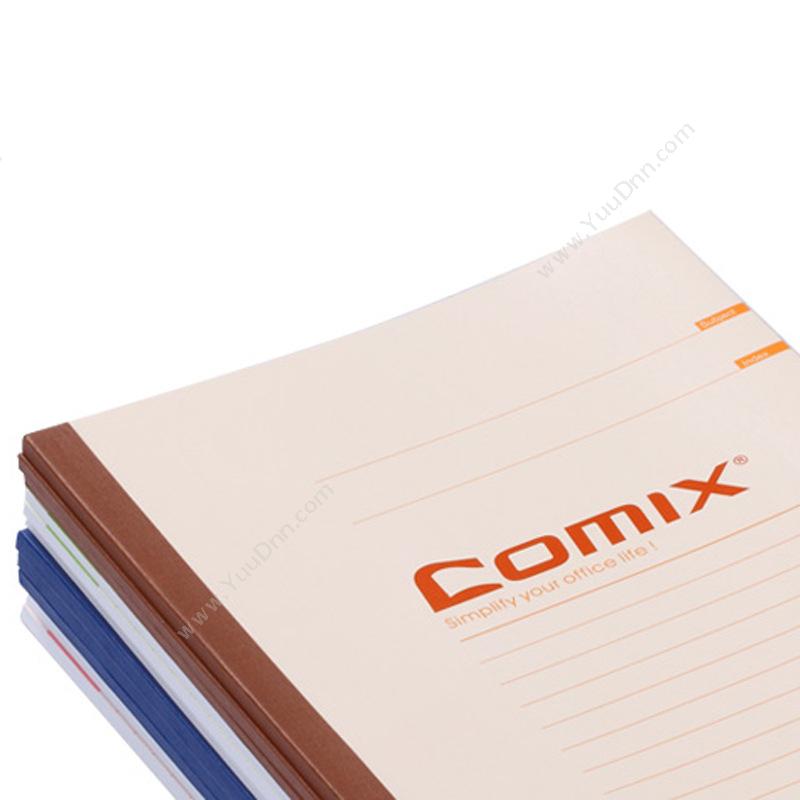 齐心 Comix C4502 办公必备线装订本 A5  混色 30页 胶装本