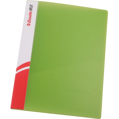易达 Esselte 88026 PP文件夹 A4 单弹簧夹 透明绿色 轻便夹
