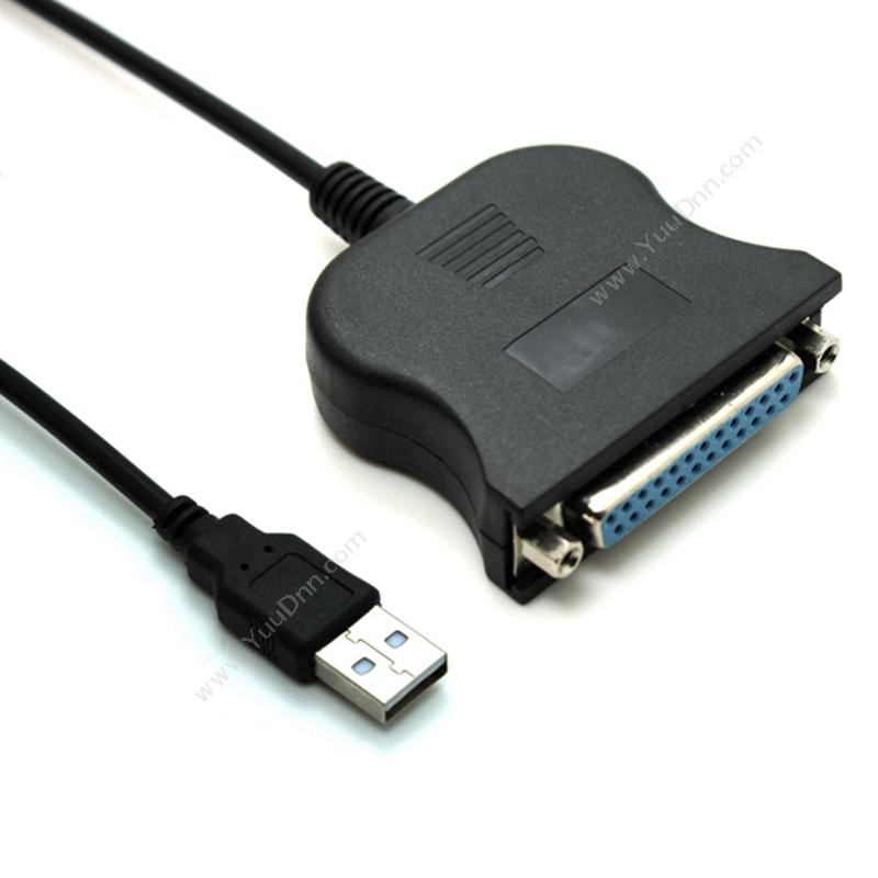 创乘 ChuangChengCC189 USB转DB25并口线 1米 （黑）其它线材