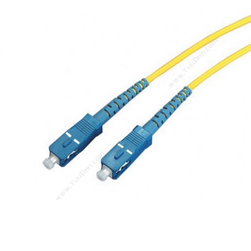 酷比客 L-CubicLCCPSFSCSCYW-15M 单模光纤线 SC-SC 15米公对公 （黄）单模光纤跳线