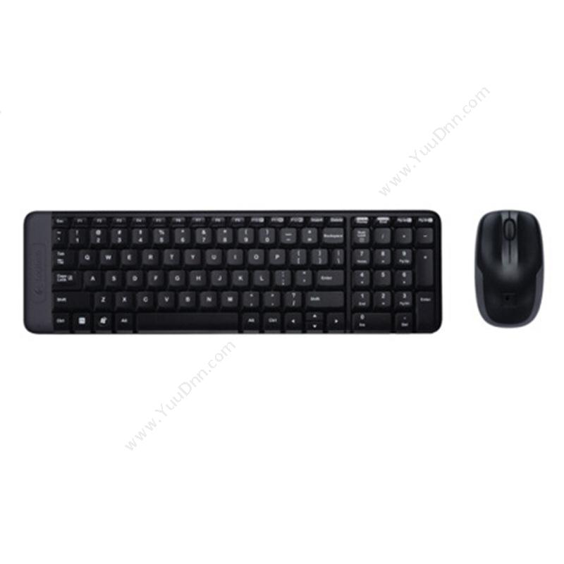 罗技 LogiMk220（黑）键鼠套装