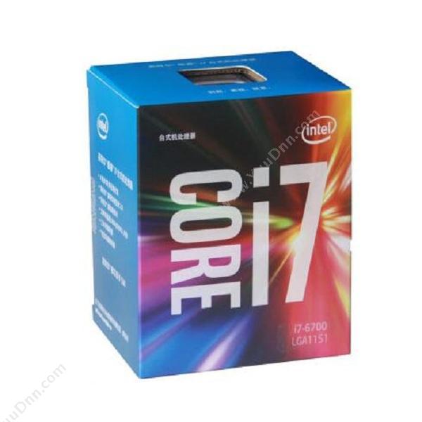 英特尔 Inteli7-6700 CPU处理器装机配件