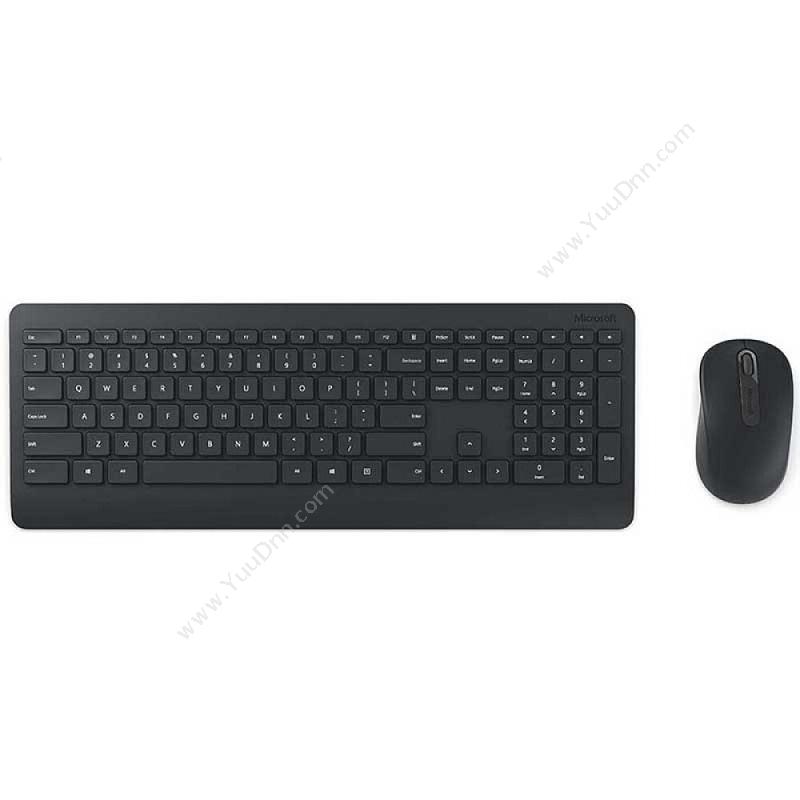 微软 MicrosoftPT3-00024 无线桌面套装900 （黑）键鼠套装