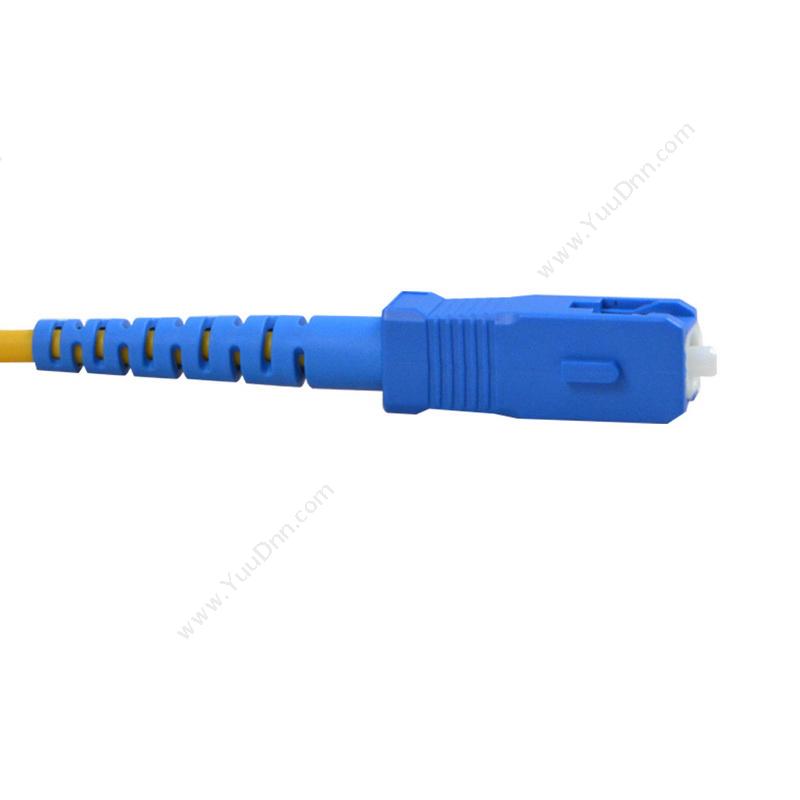 酷比客 L-Cubic LCCPSFSCSCYW-2M 单模光纤线 SC-SC 2米 公对公 （黄） 单模光纤跳线
