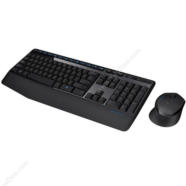 罗技 Logi MK345 无线键套装 （黑） 无线键鼠套装
