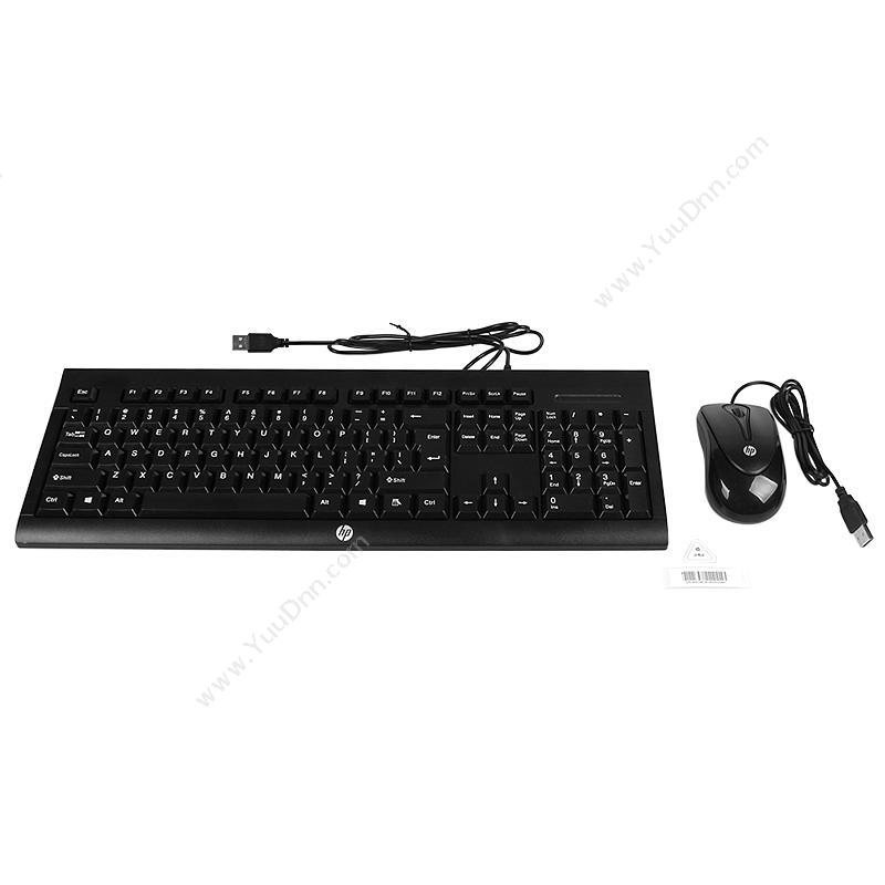 惠普 HP Z4M39PA 藏羚羊plus键盘鼠标套装 （黑） 有线键鼠套装