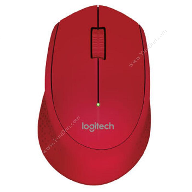 罗技 LogiM280（红）鼠标
