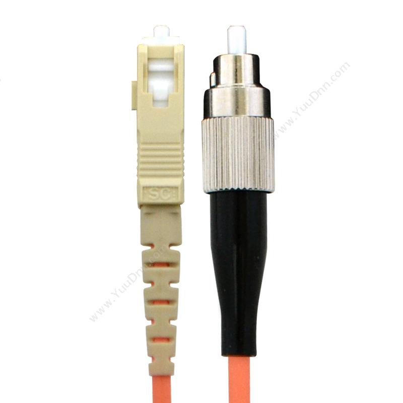 酷比客 L-CubicLCCPMFSCFCOR-25M 多模单芯  公对公 橘（黄） 用于信号传输和数据传输电信网等多模光纤跳线