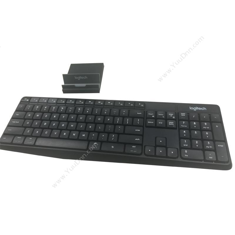 罗技 LogiK375s 支架套装 （黑）键盘