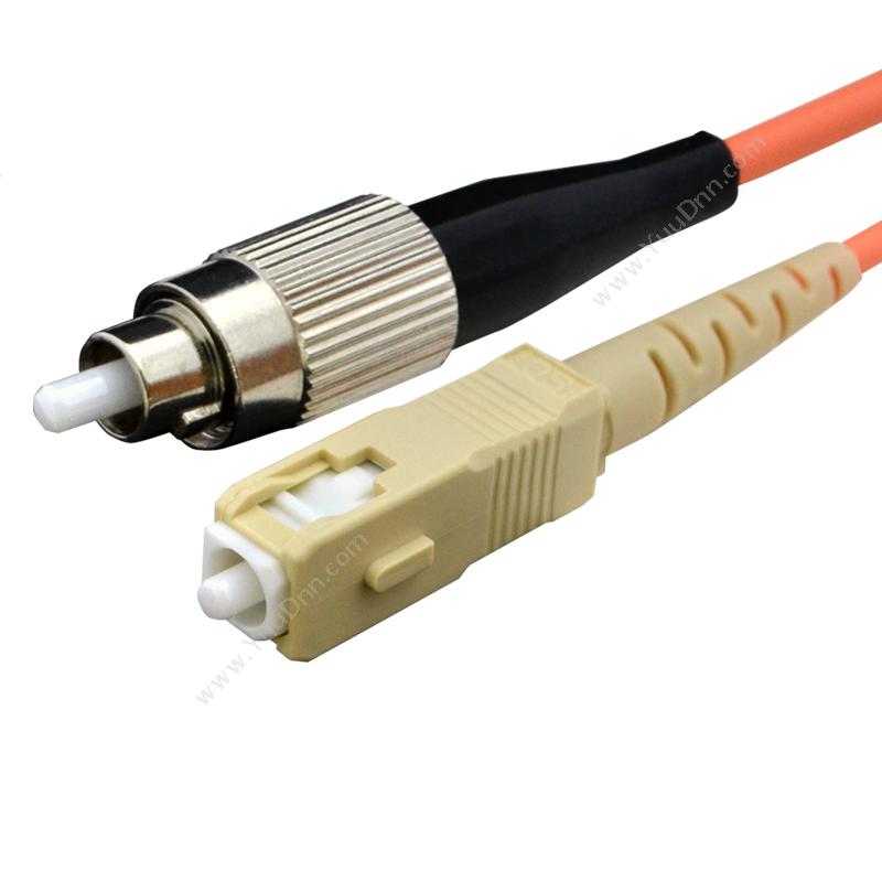酷比客 L-Cubic LCCPMFSCFCOR-30M 多模单芯  公对公 橘（黄） 用于信号传输和数据传输电信网等 多模光纤跳线